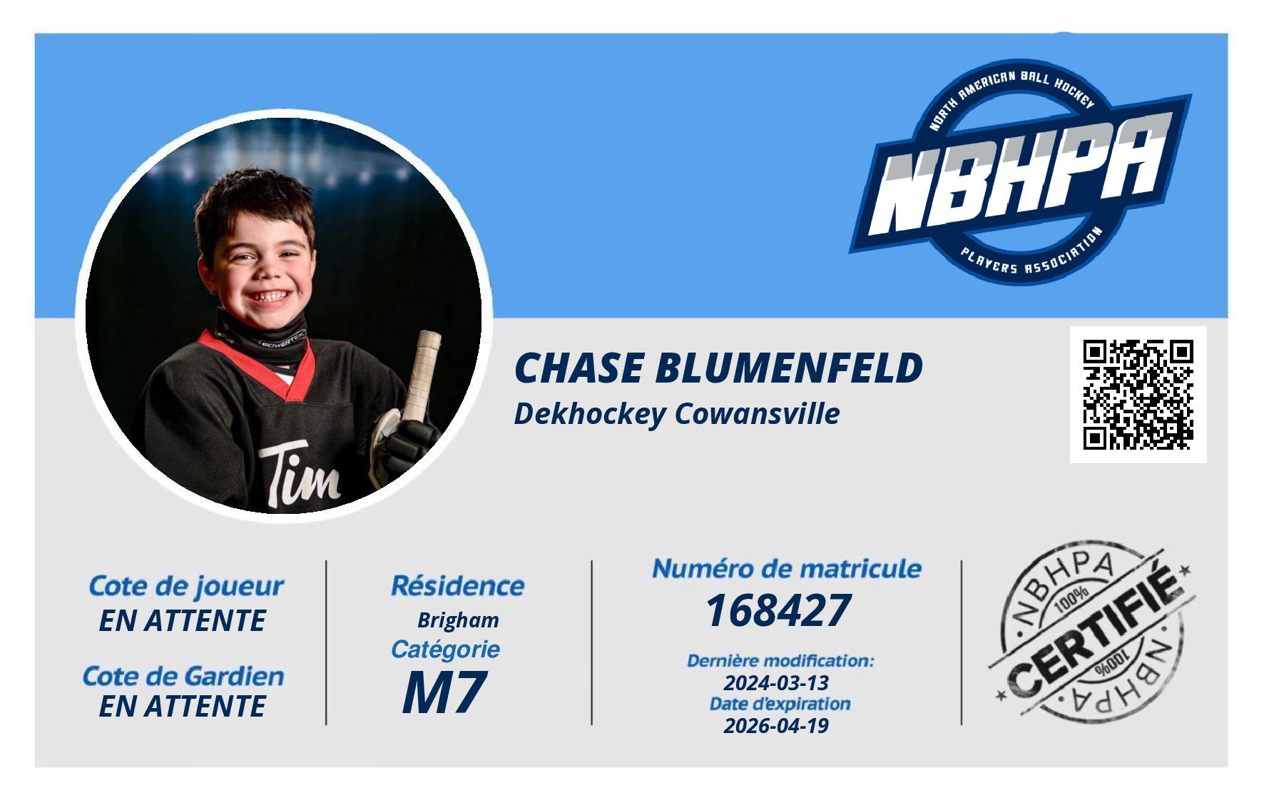 Chase Blumenfeld 