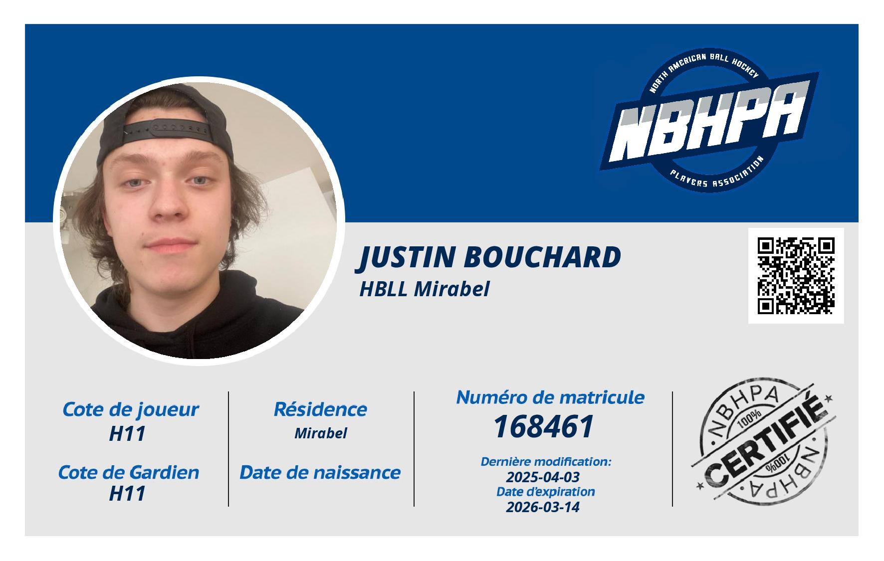 Justin Bouchard