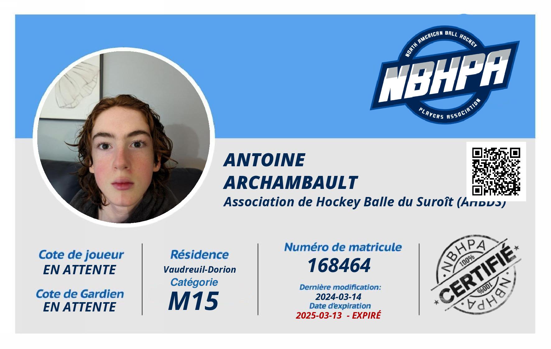 Antoine  Archambault