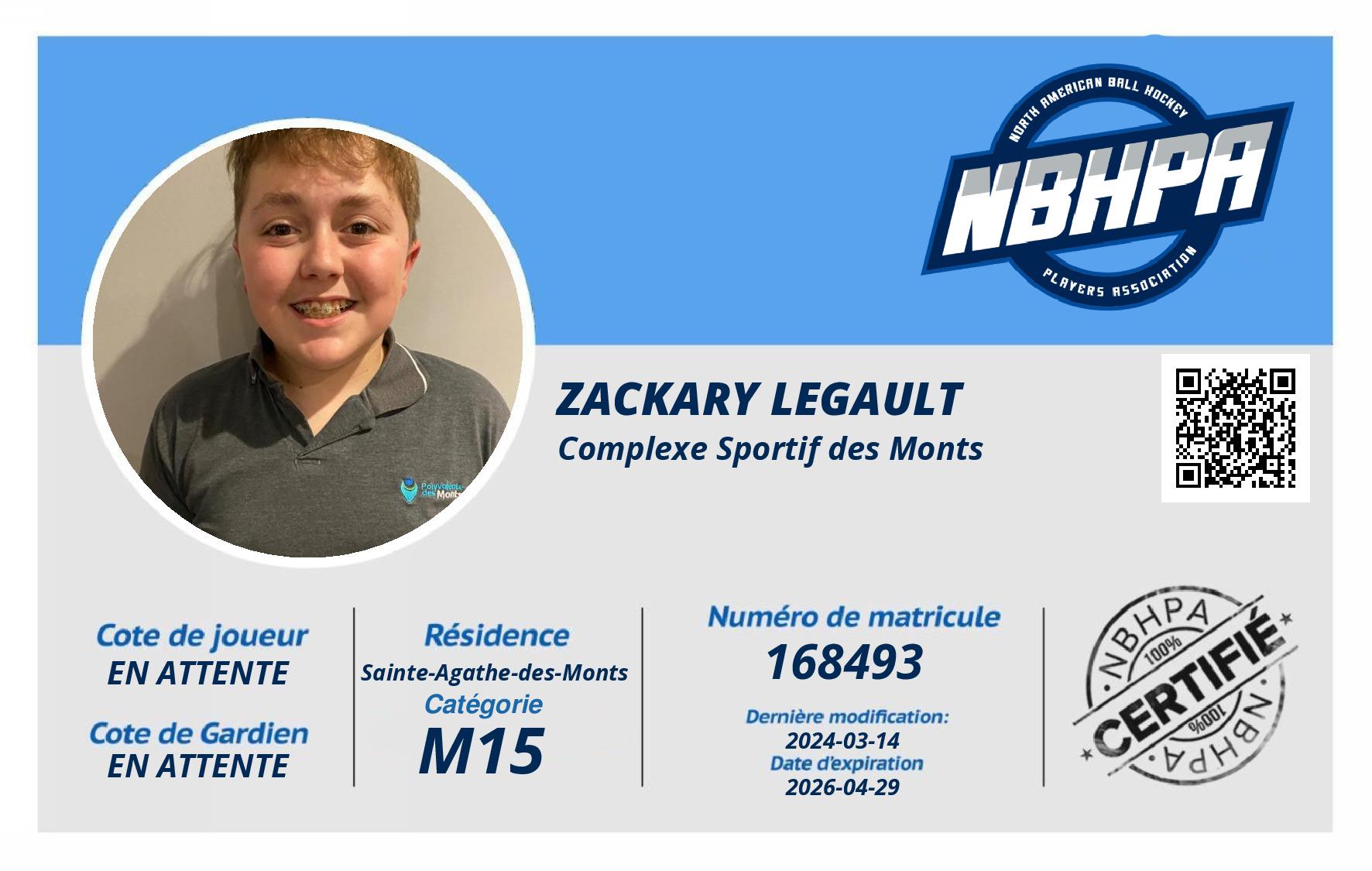 Zackary Legault 