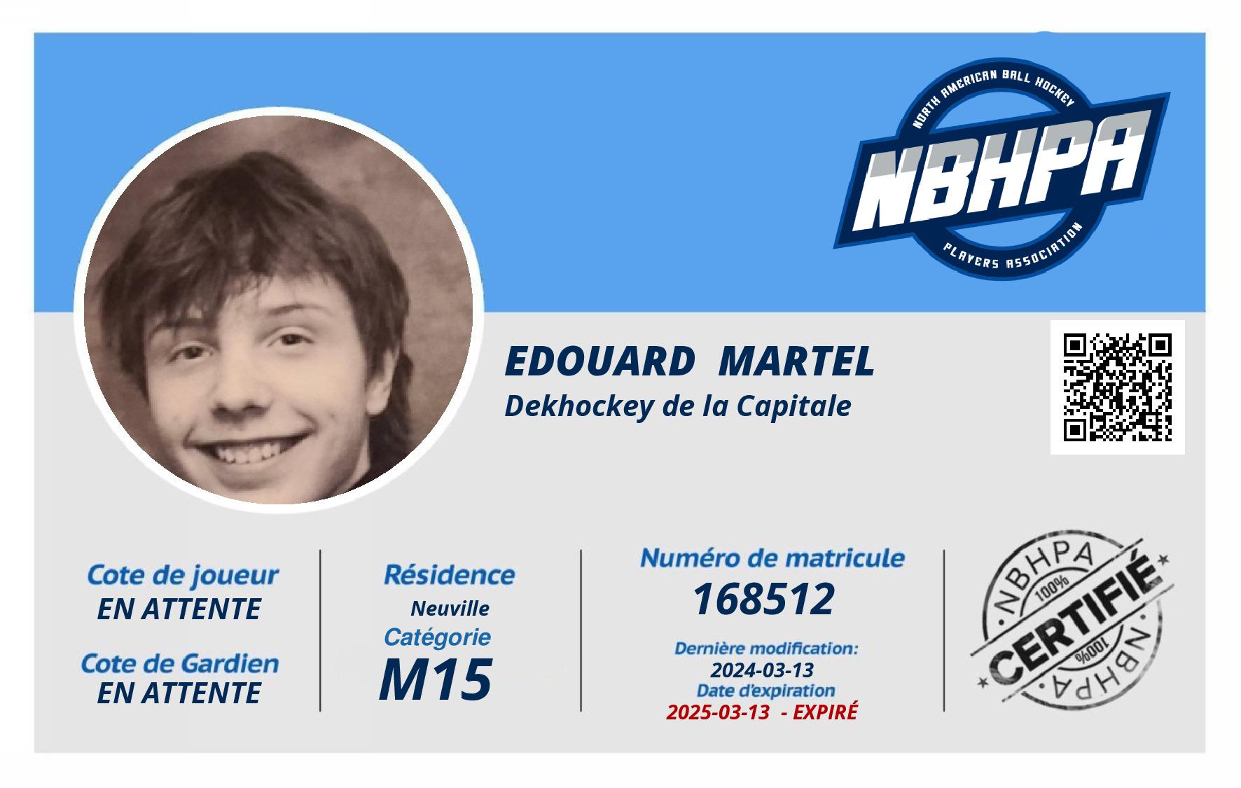 Edouard  Martel