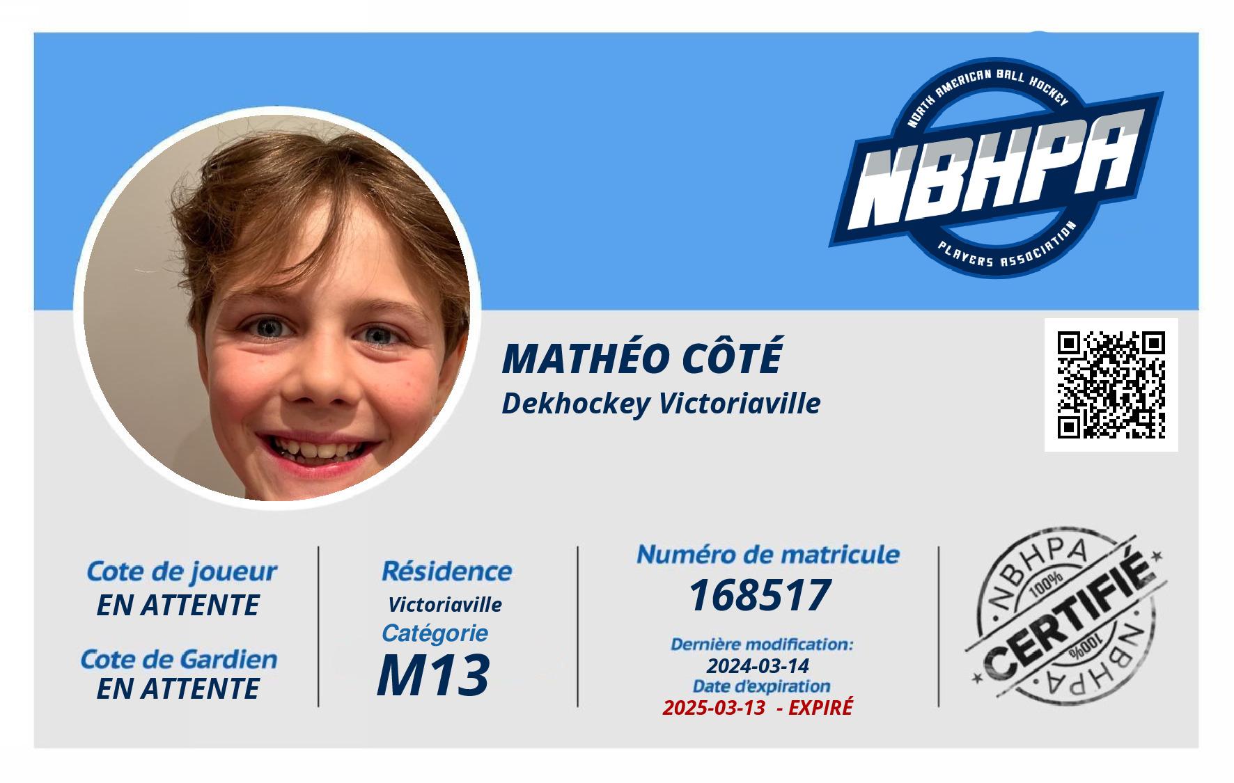 Mathéo Côté