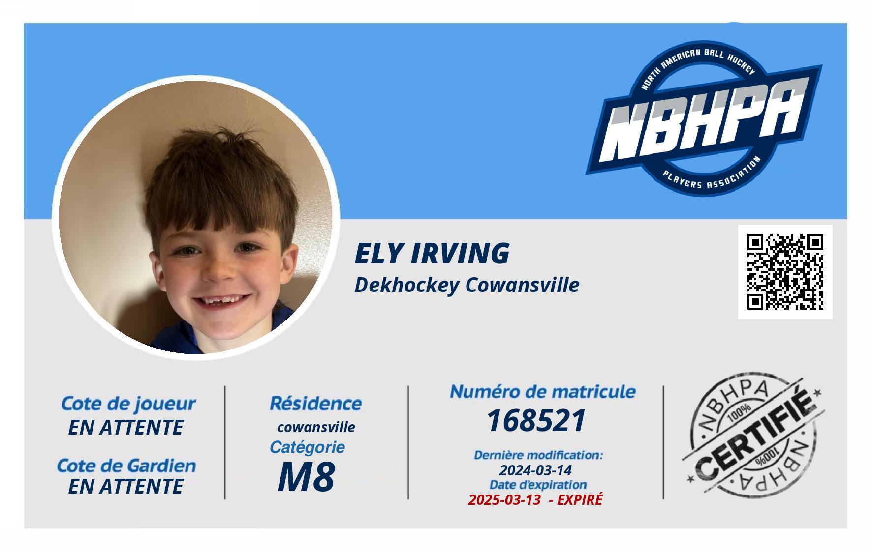 Ely Irving