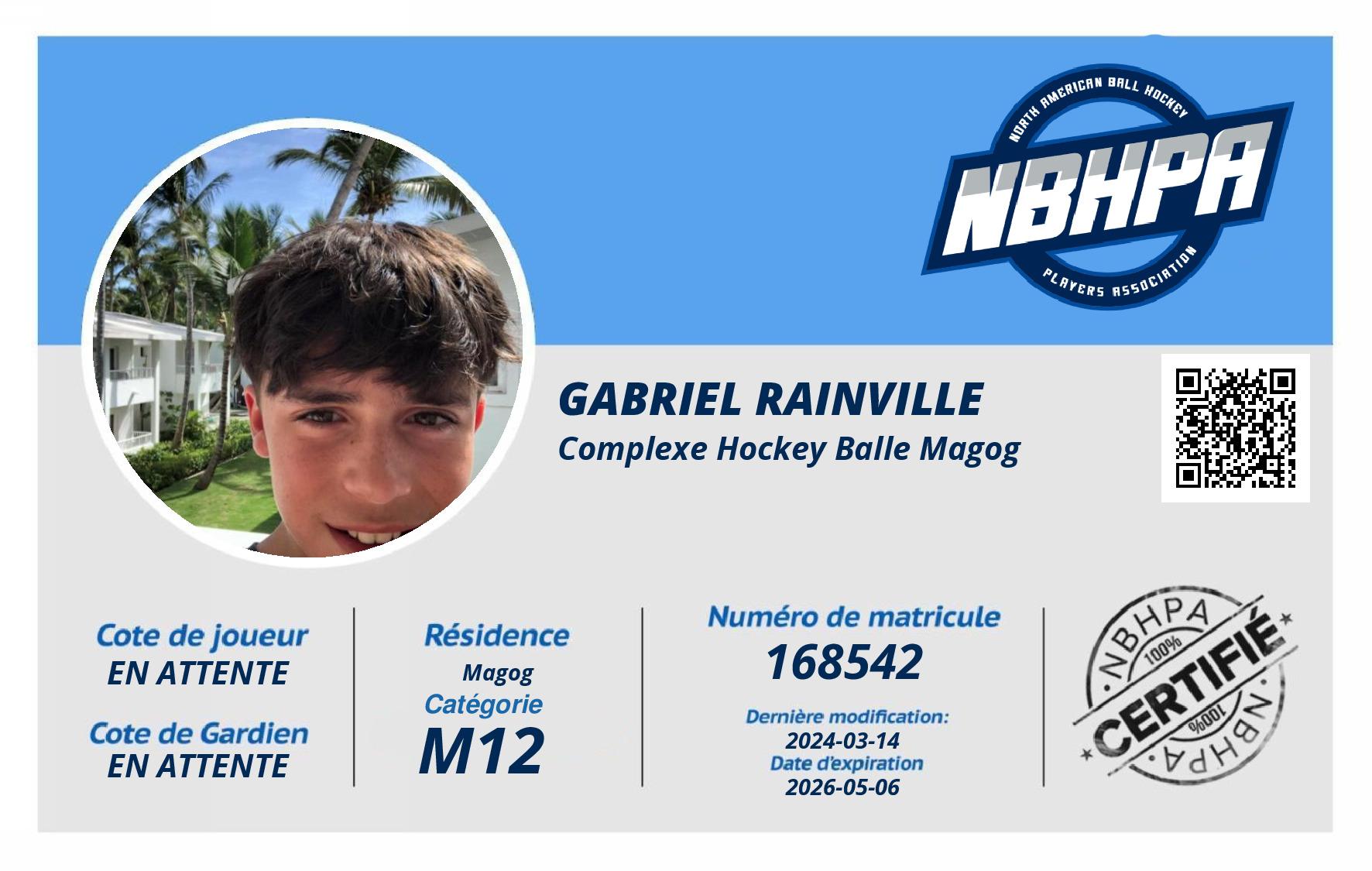 Gabriel Rainville