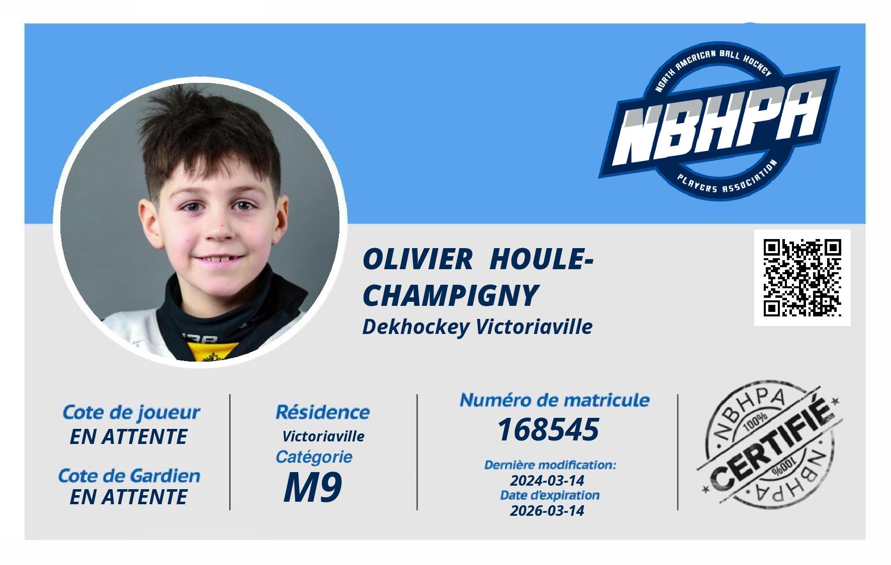 Olivier  Houle-Champigny