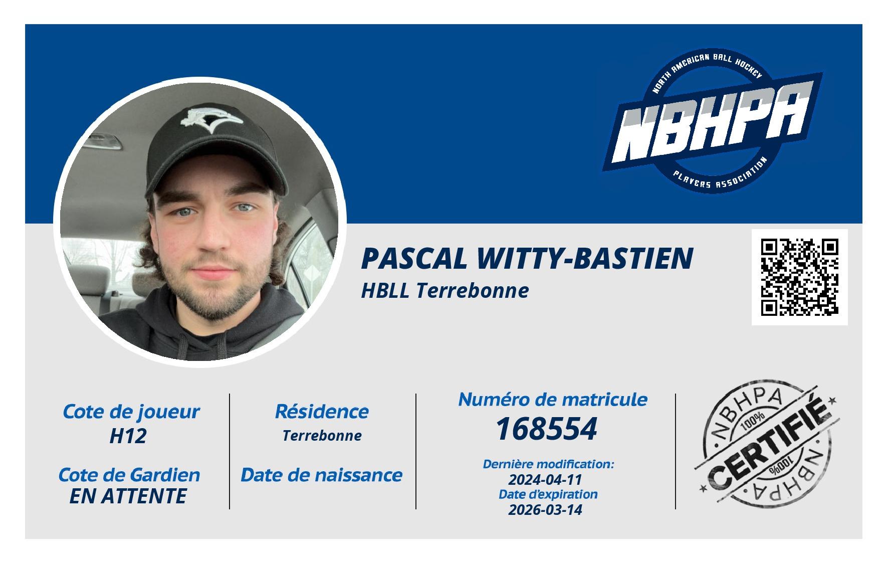 Pascal Witty-bastien