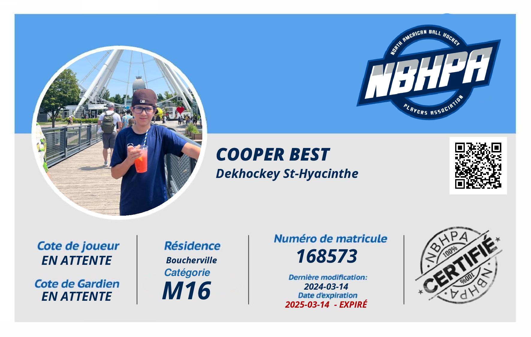Cooper Best