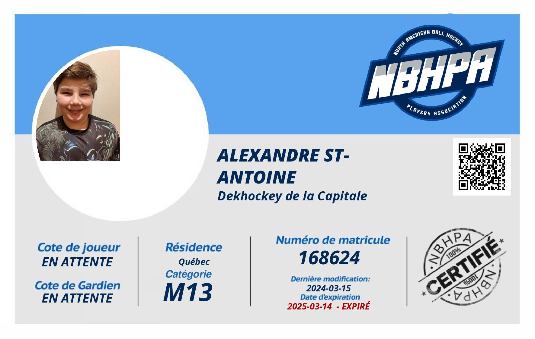 Alexandre St-Antoine