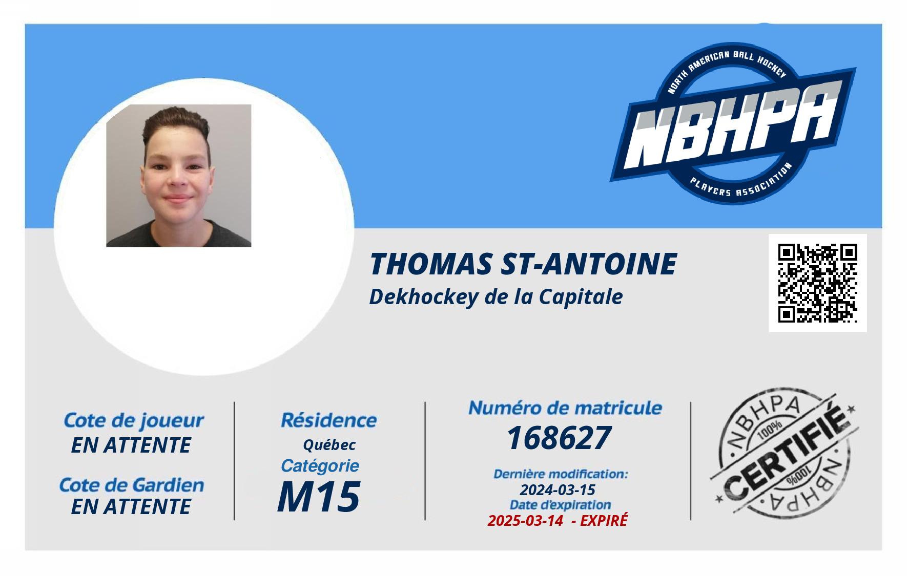 Thomas St-Antoine