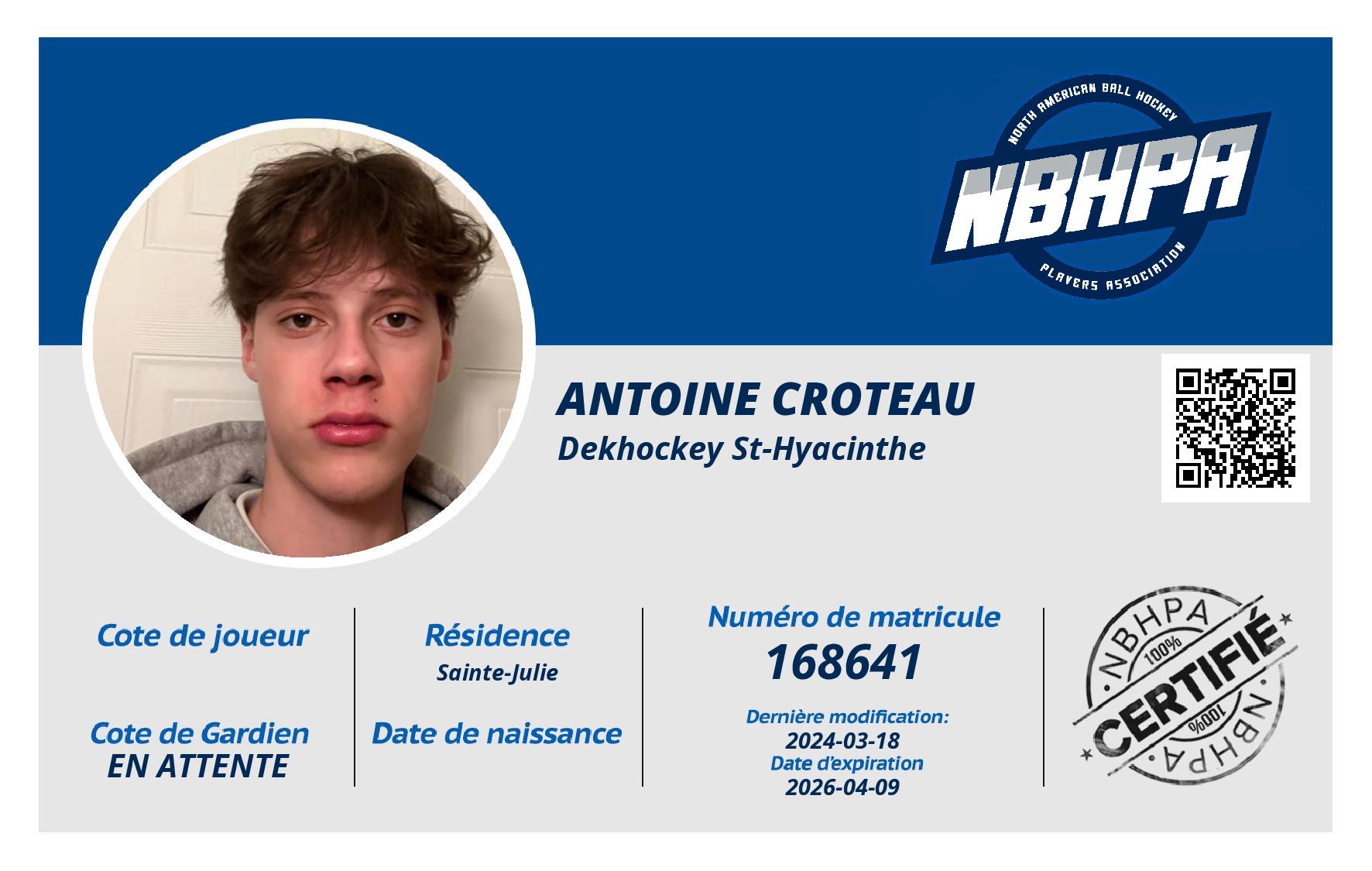 Antoine Croteau 