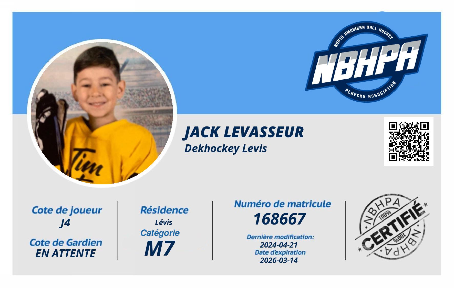 Jack Levasseur 