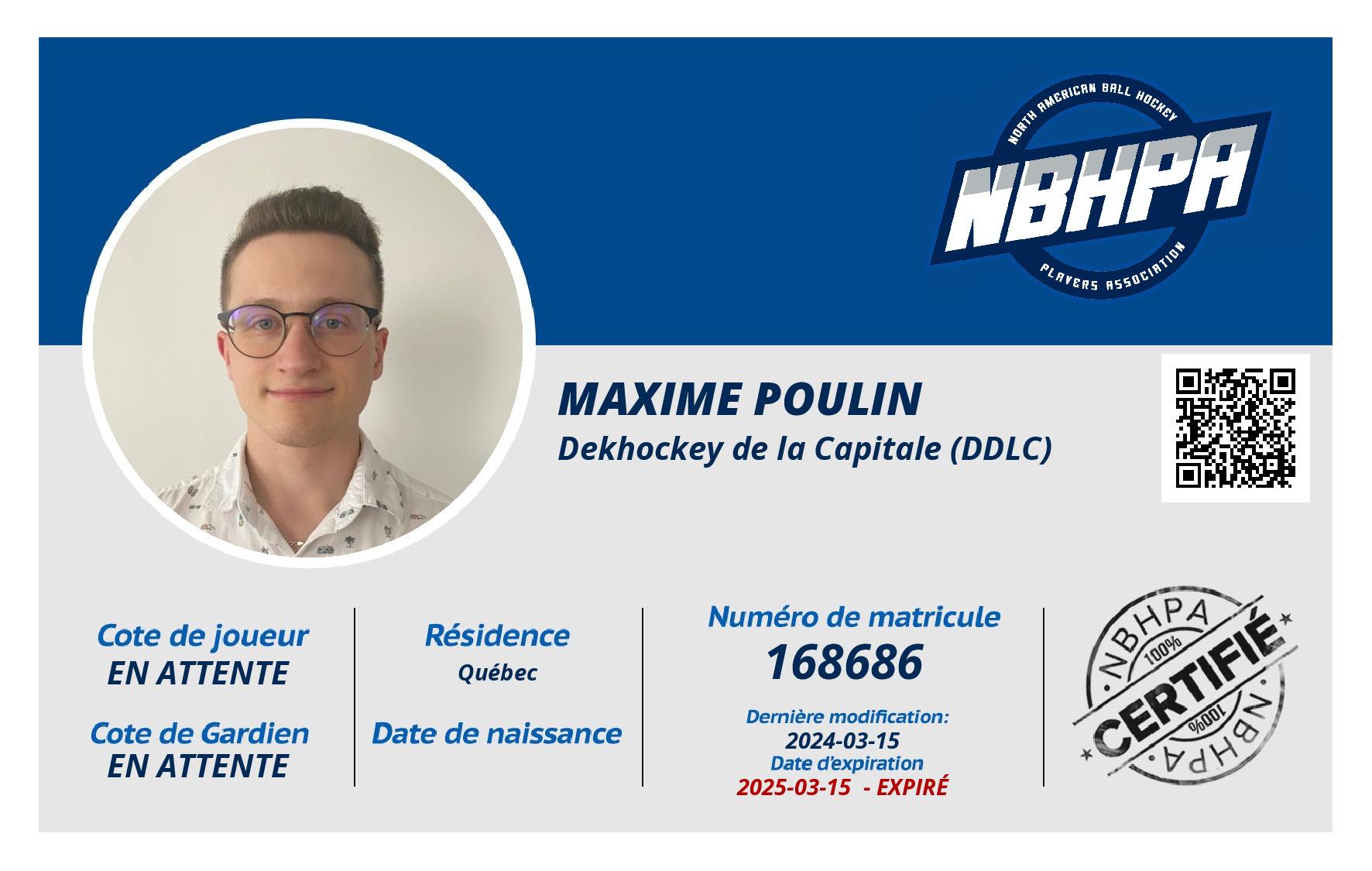 Maxime Poulin
