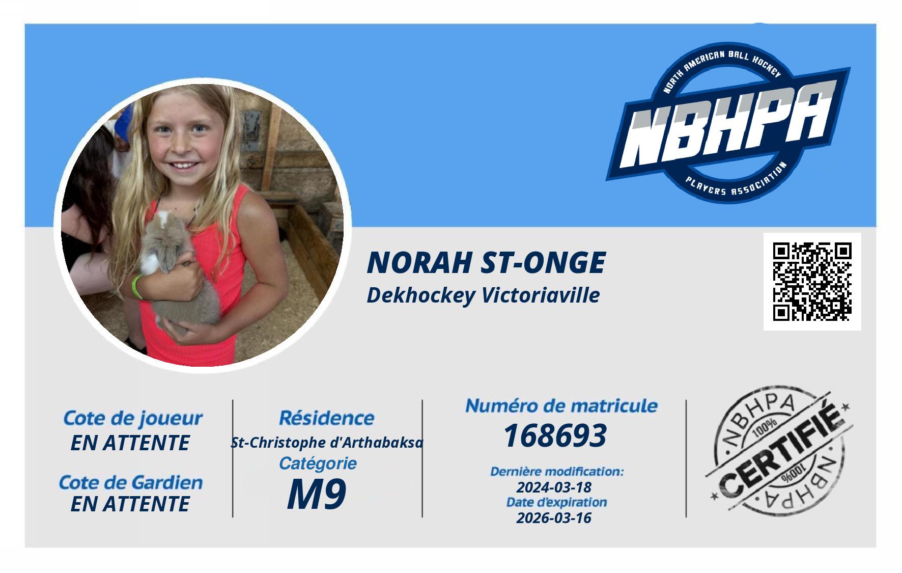Norah St-Onge