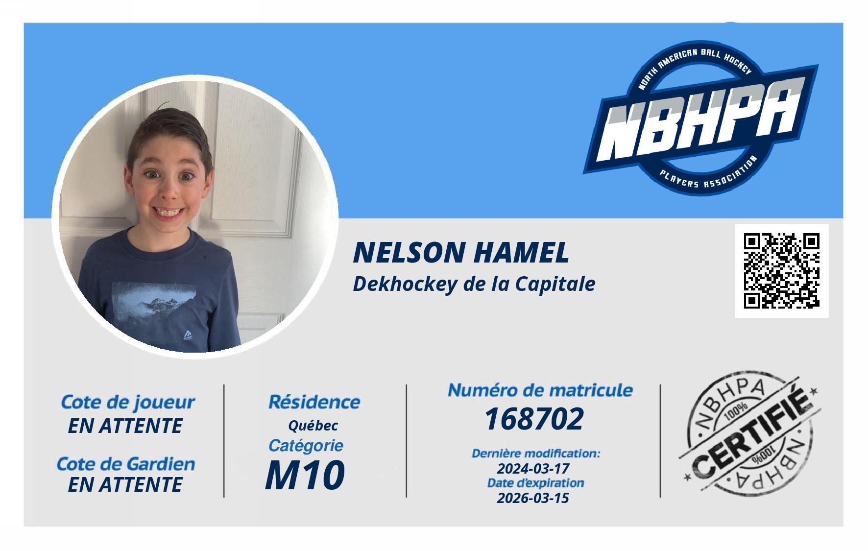 Nelson Hamel