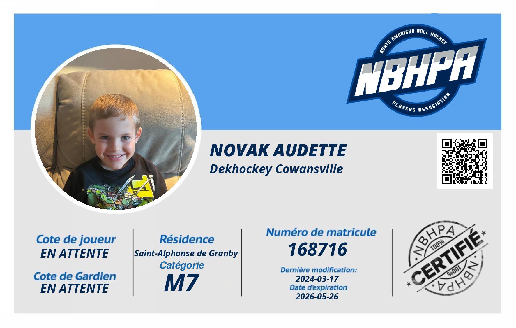 Novak Audette