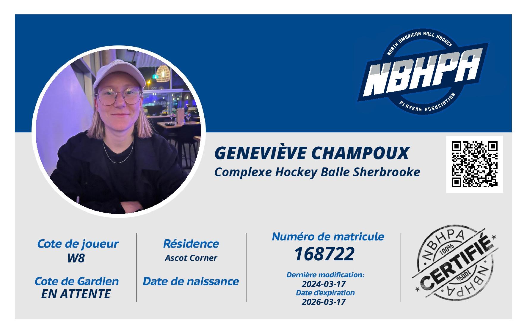 Geneviève Champoux