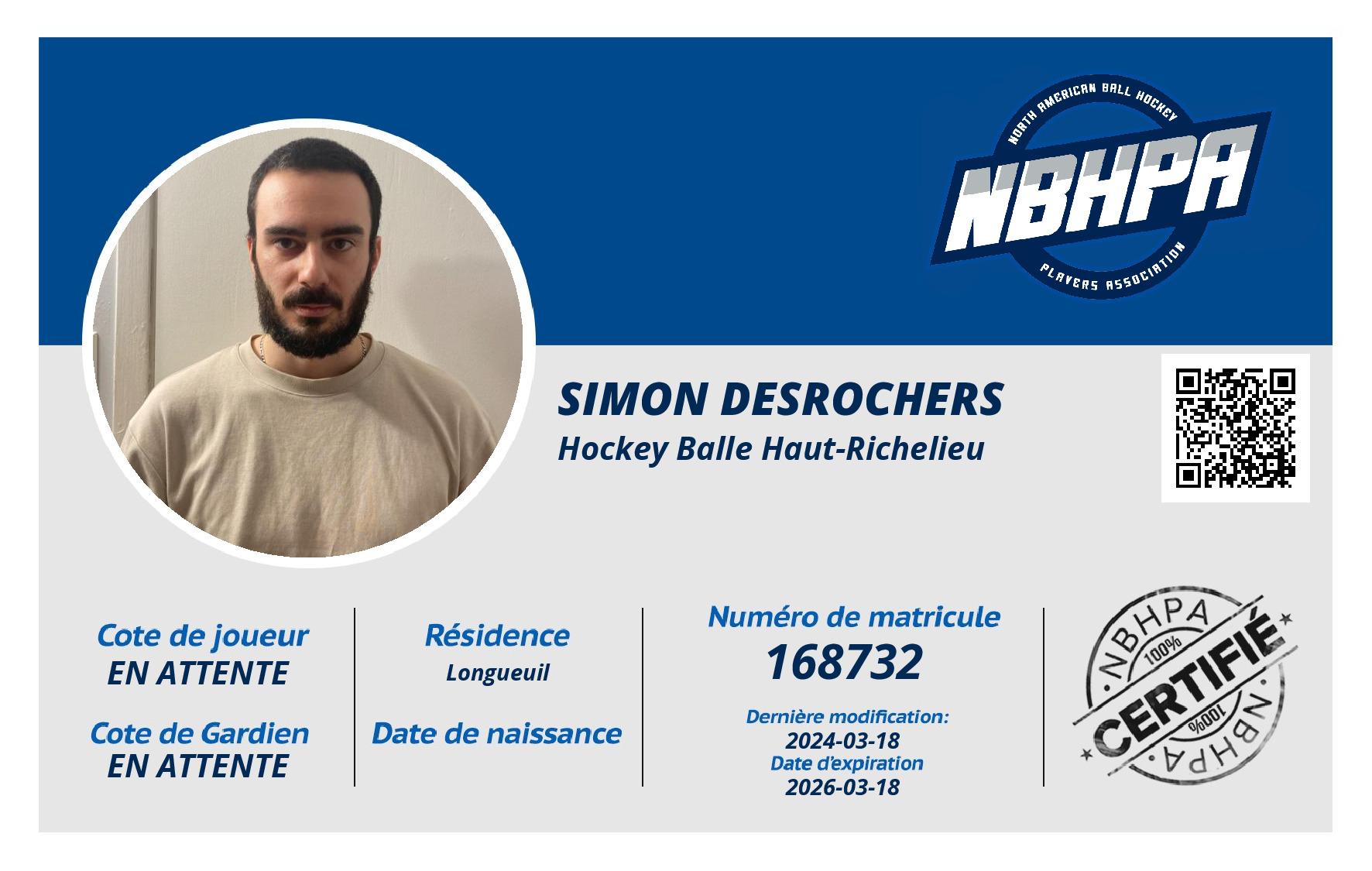 Simon Desrochers