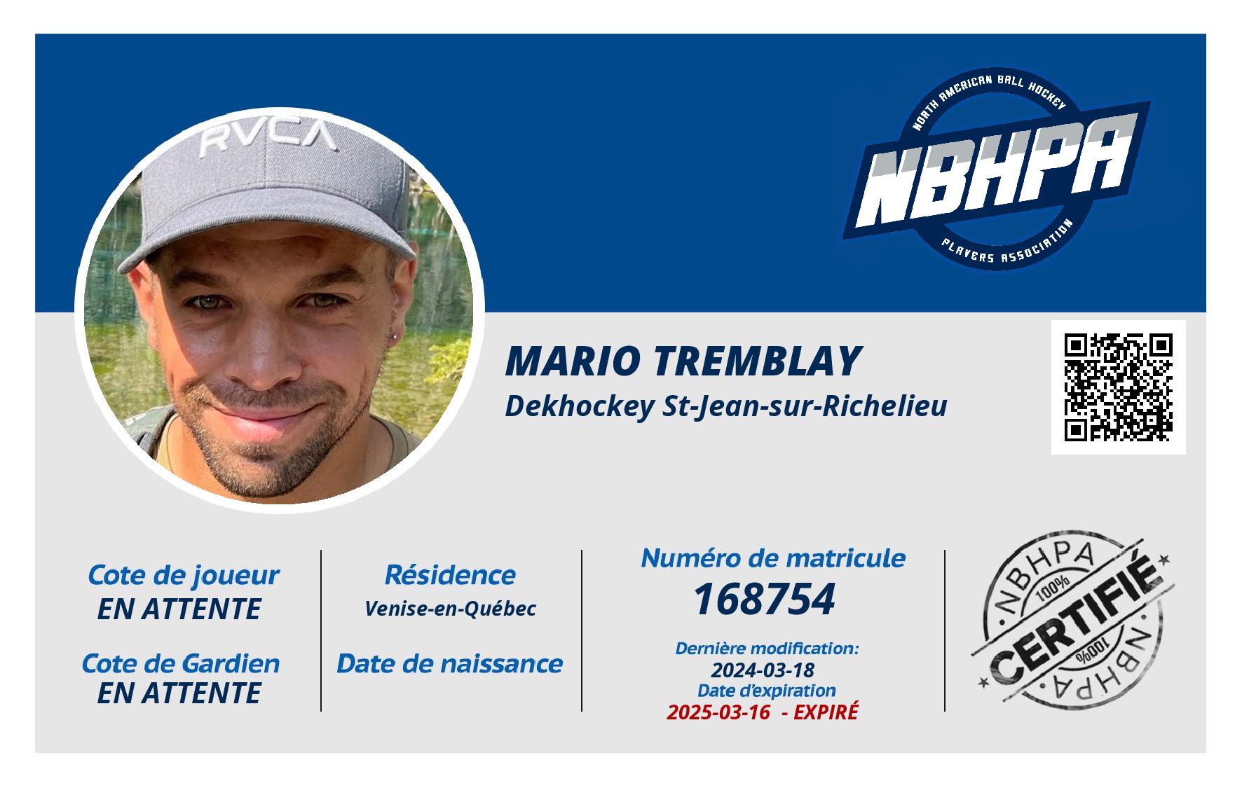 Mario Tremblay