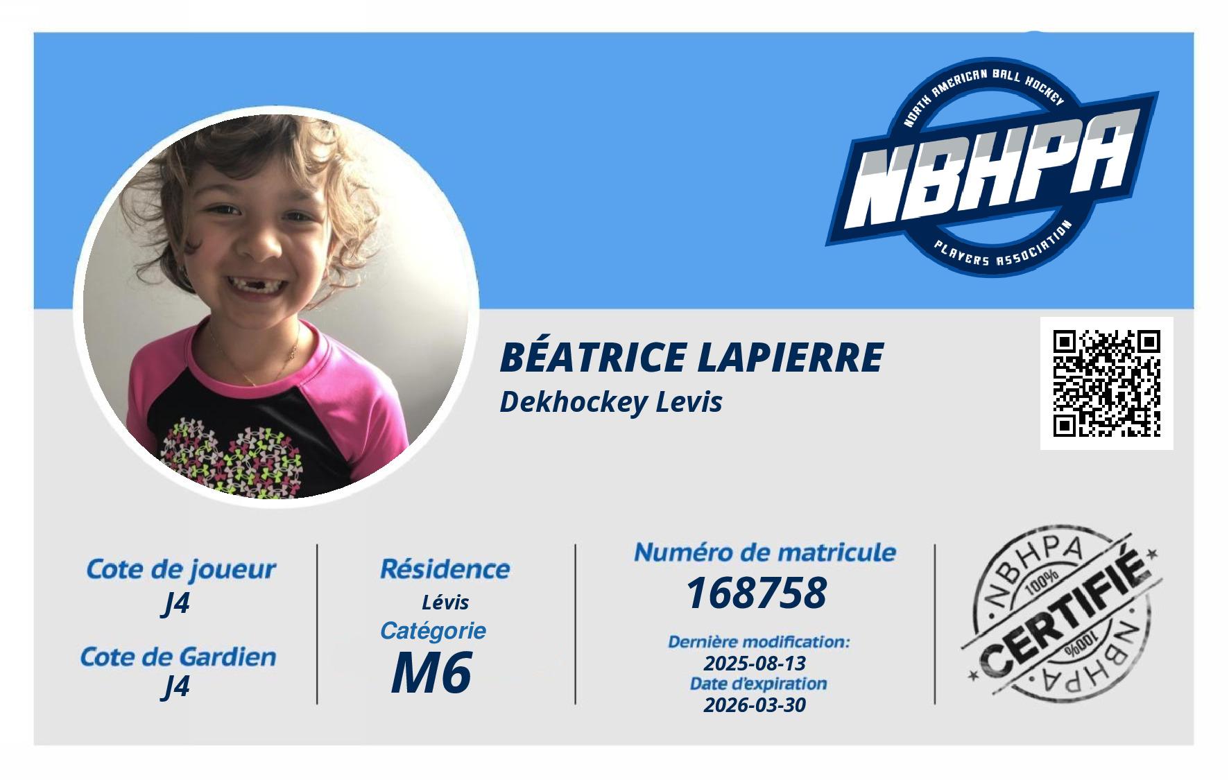 Béatrice Lapierre