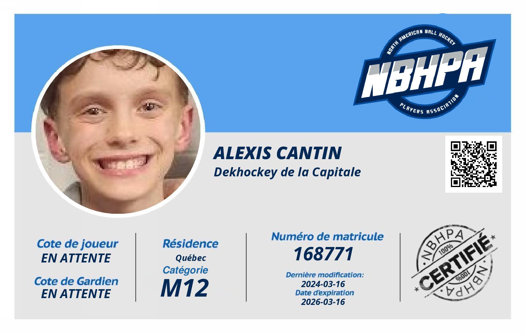 Alexis Cantin