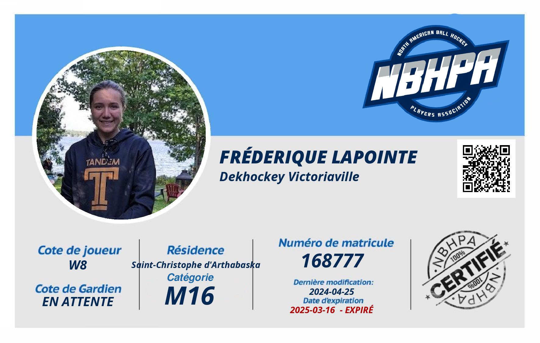 Fréderique Lapointe