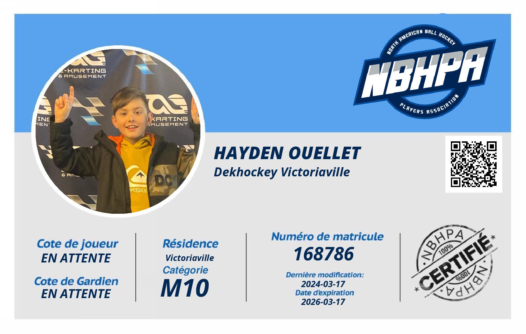 Hayden Ouellet