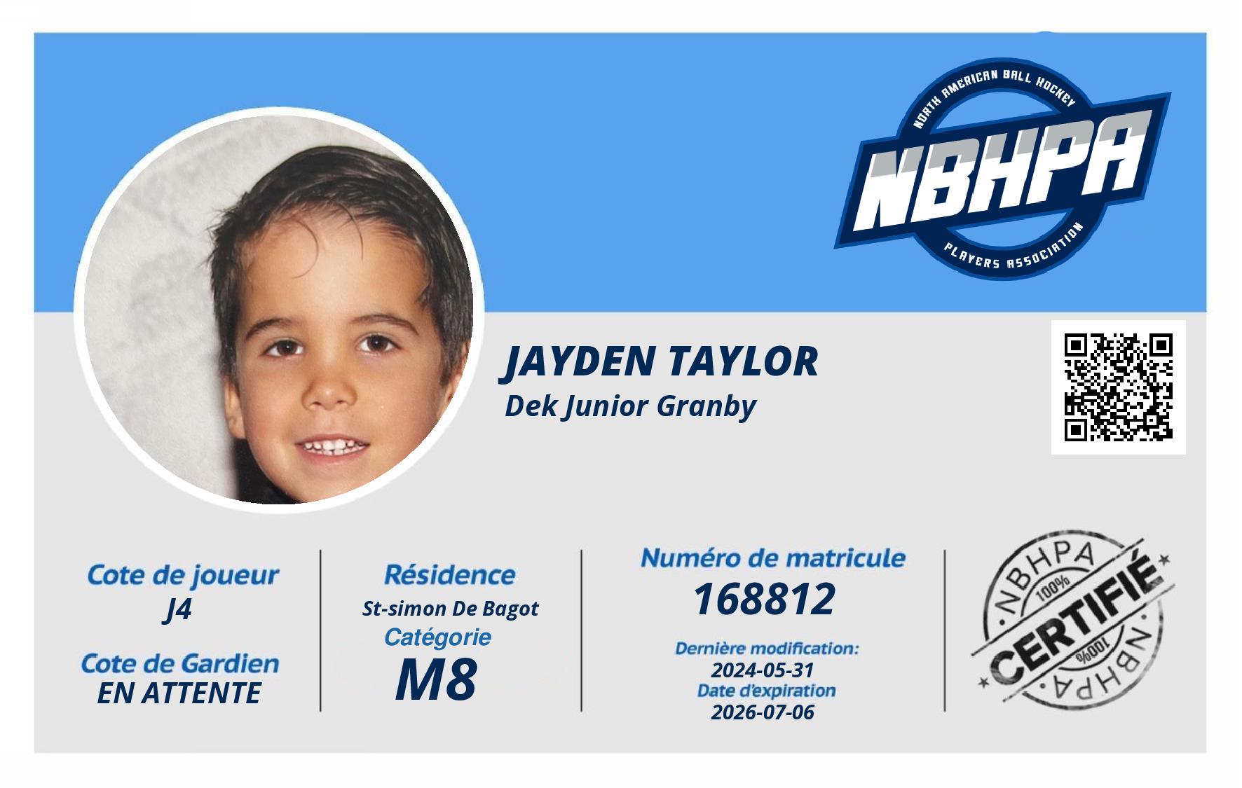 Jayden Taylor
