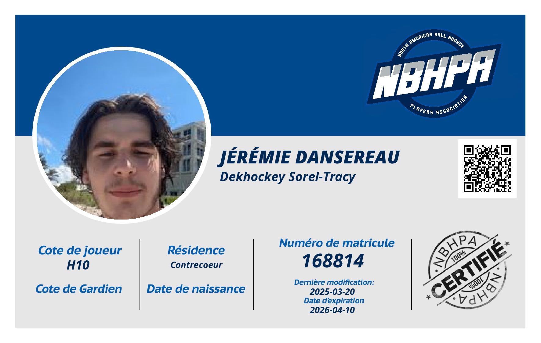 Jérémie Dansereau
