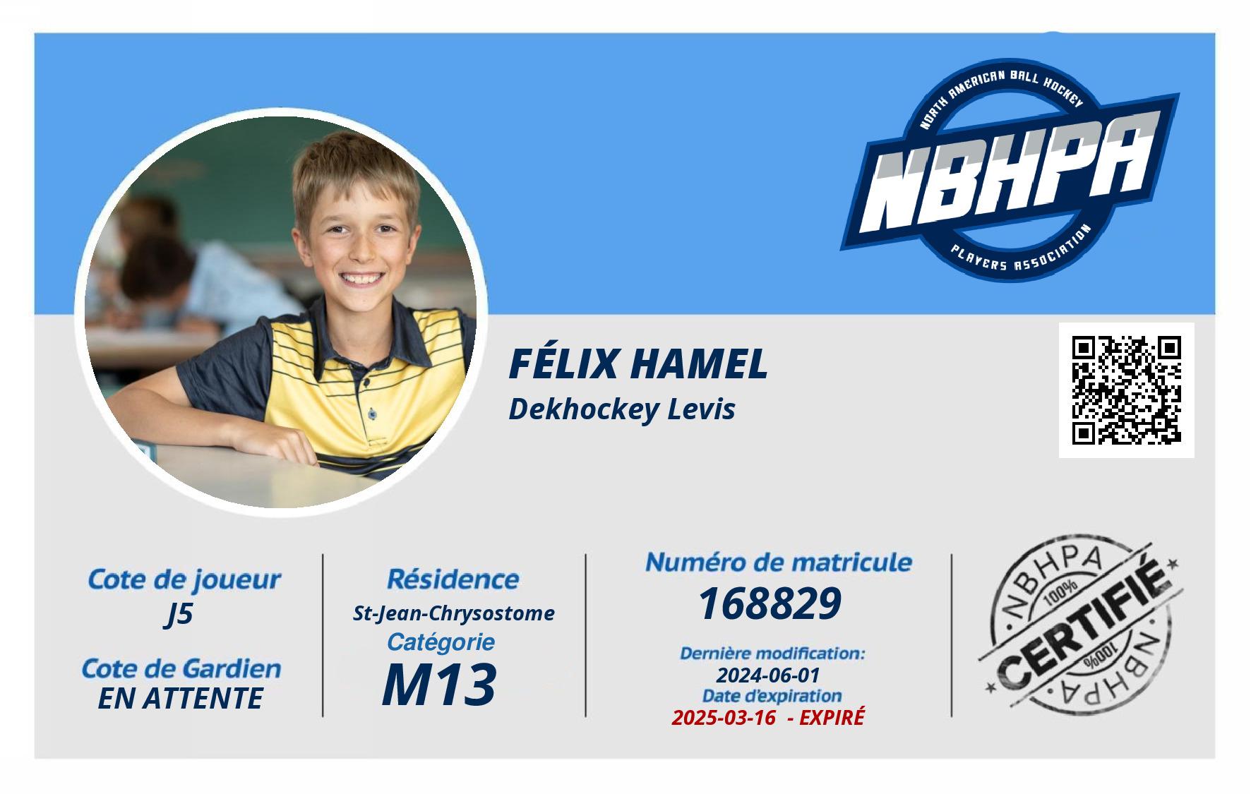 Félix Hamel