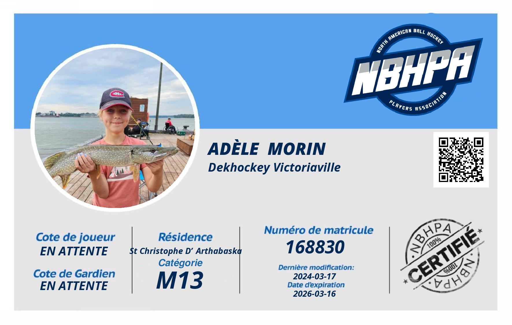 Adèle  Morin