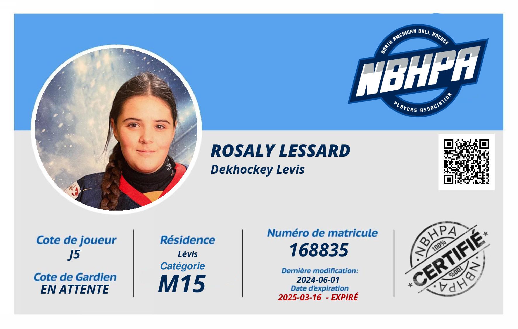 Rosaly Lessard