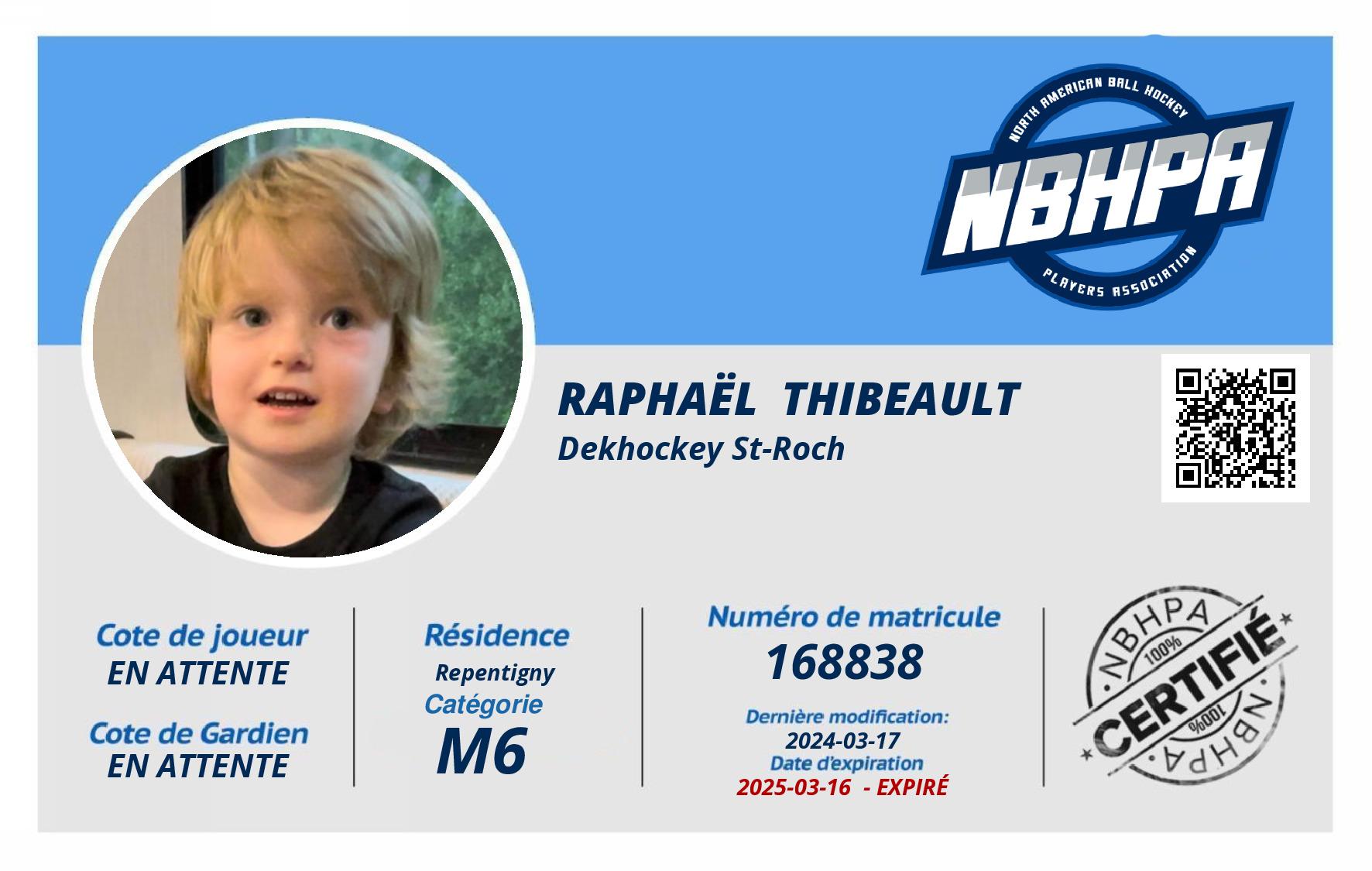 Raphaël  Thibeault 