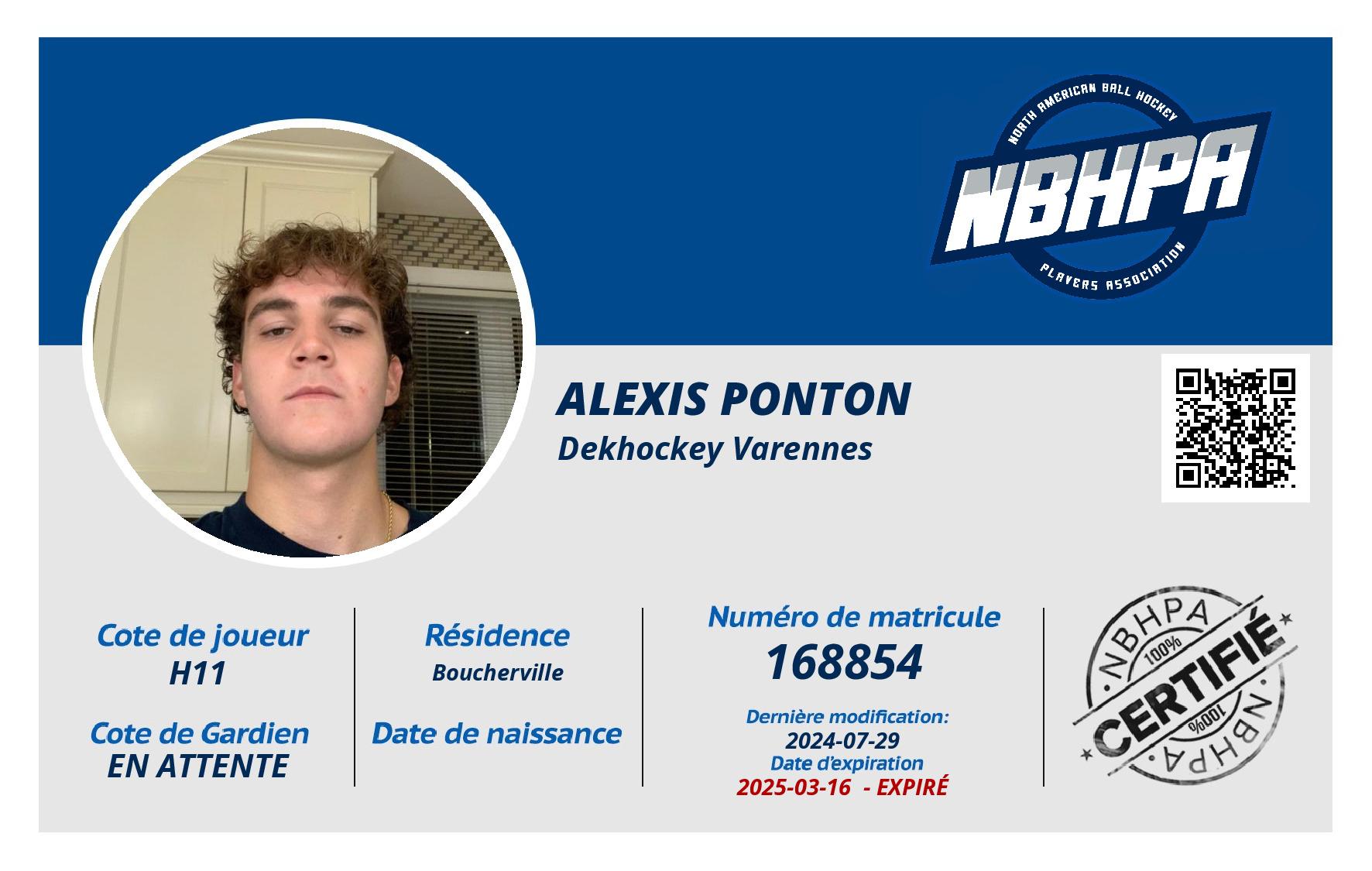Alexis Ponton