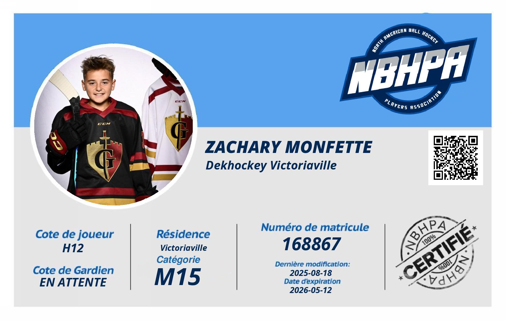 Zachary Monfette