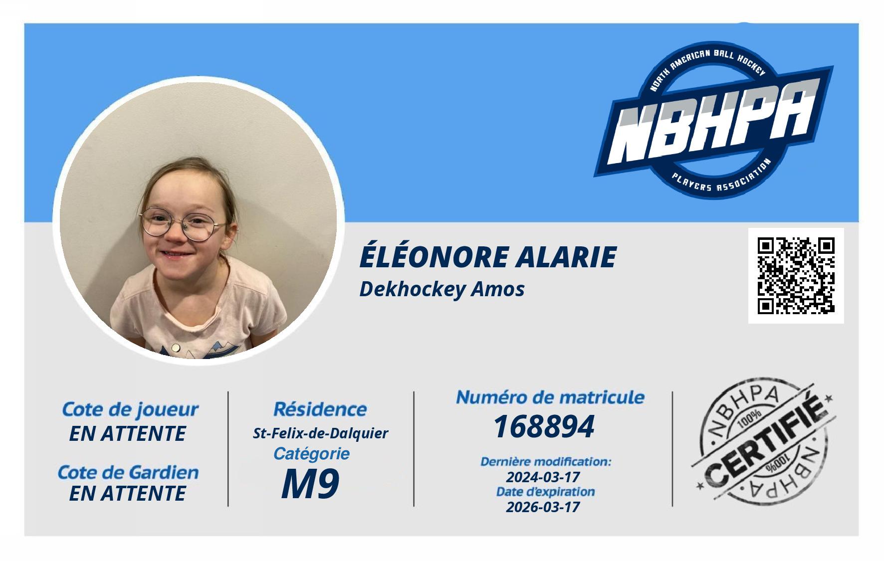 Éléonore Alarie