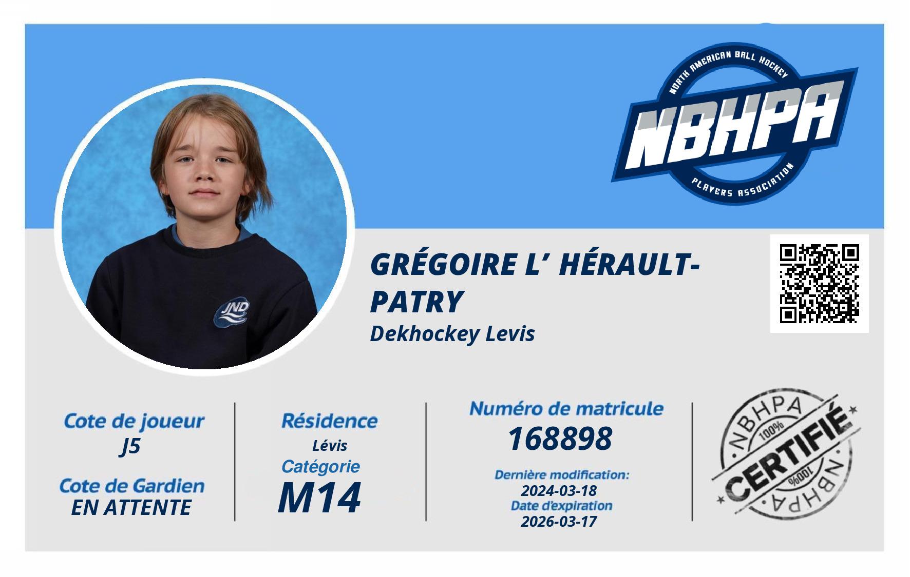 Grégoire L’Hérault-Patry
