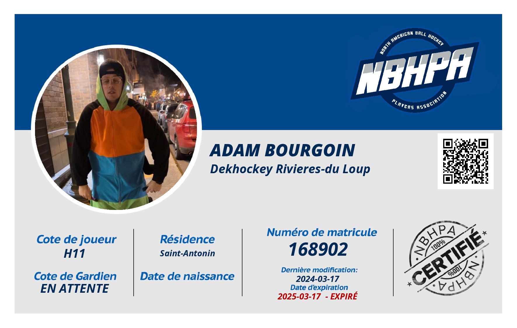 Adam Bourgoin