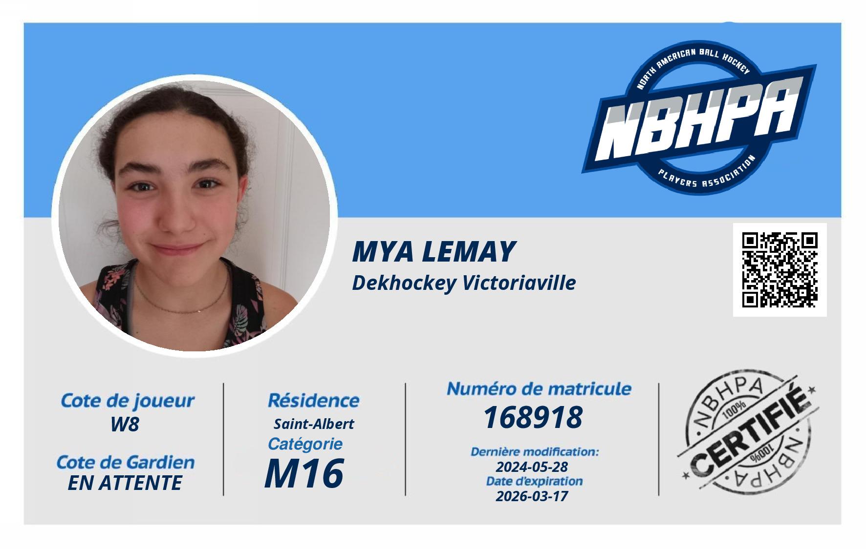 Mya Lemay