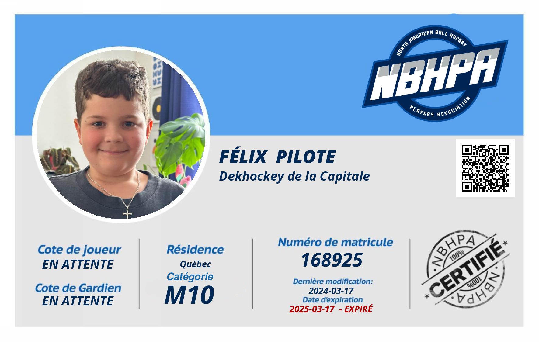Félix  Pilote