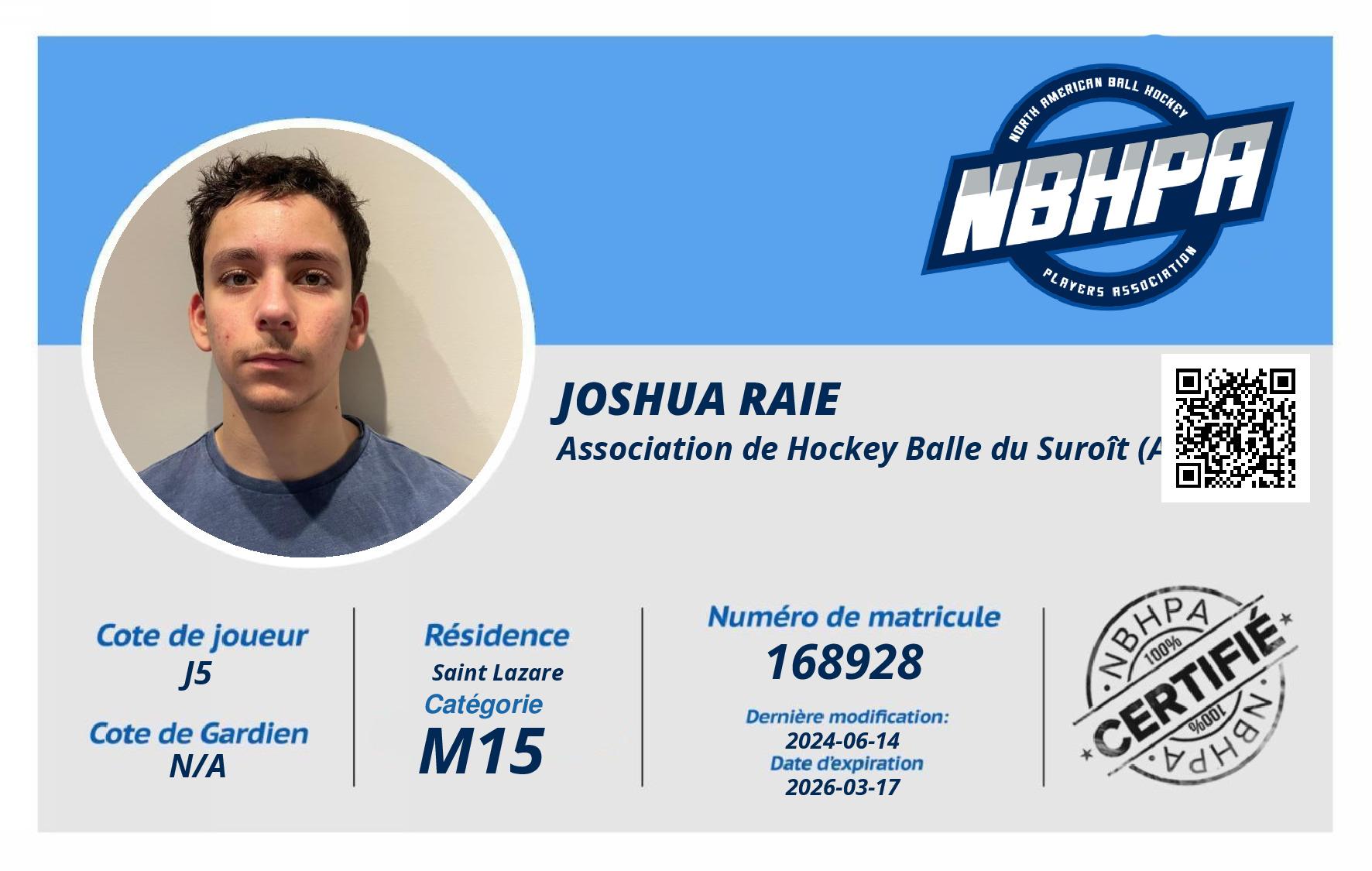 Joshua Raie