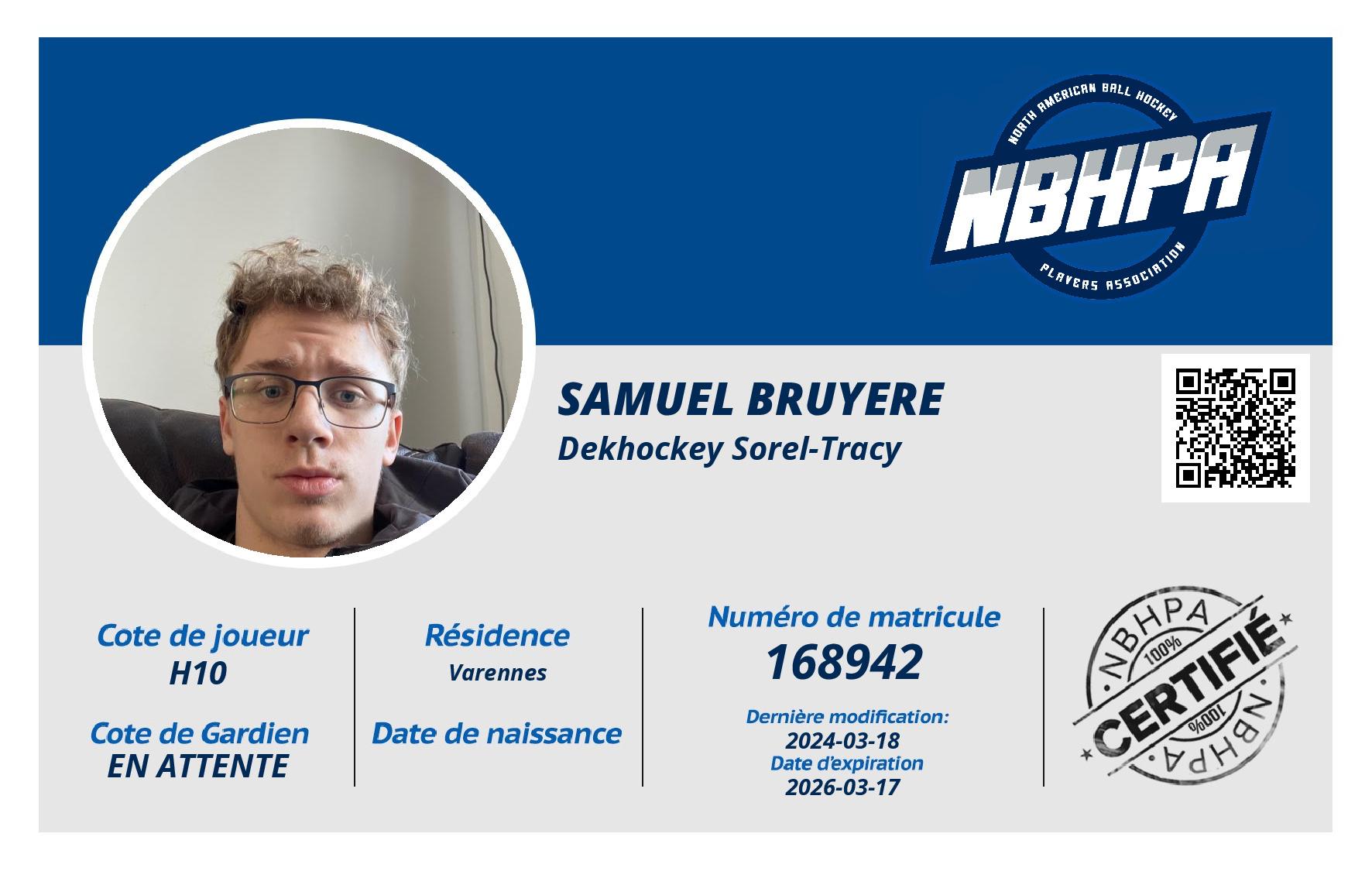 Samuel Bruyere