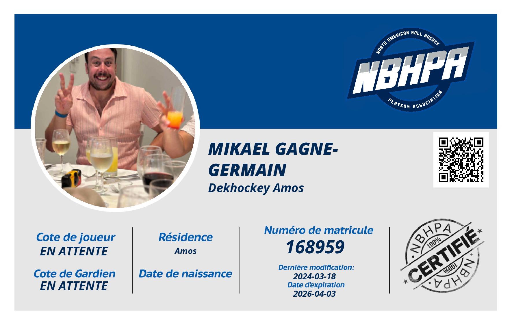 Mikael Gagne-Germain