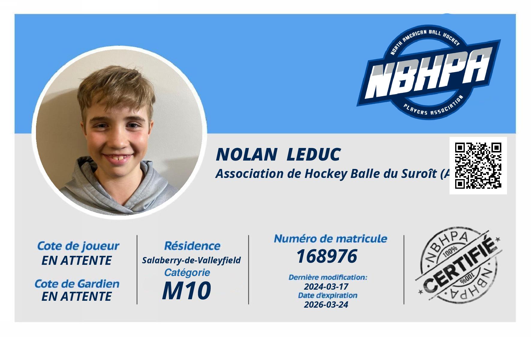 Nolan  Leduc