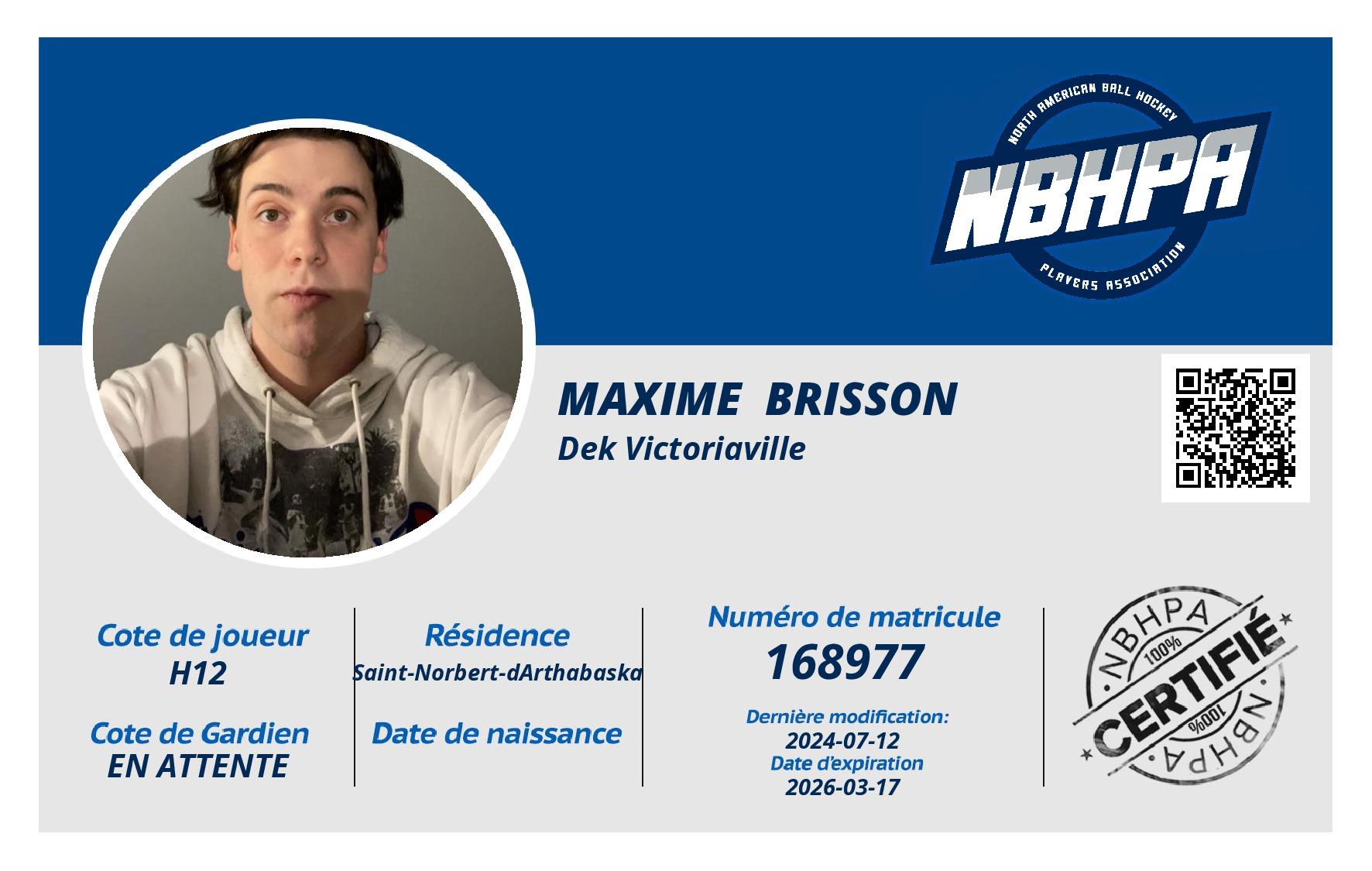 Maxime  Brisson