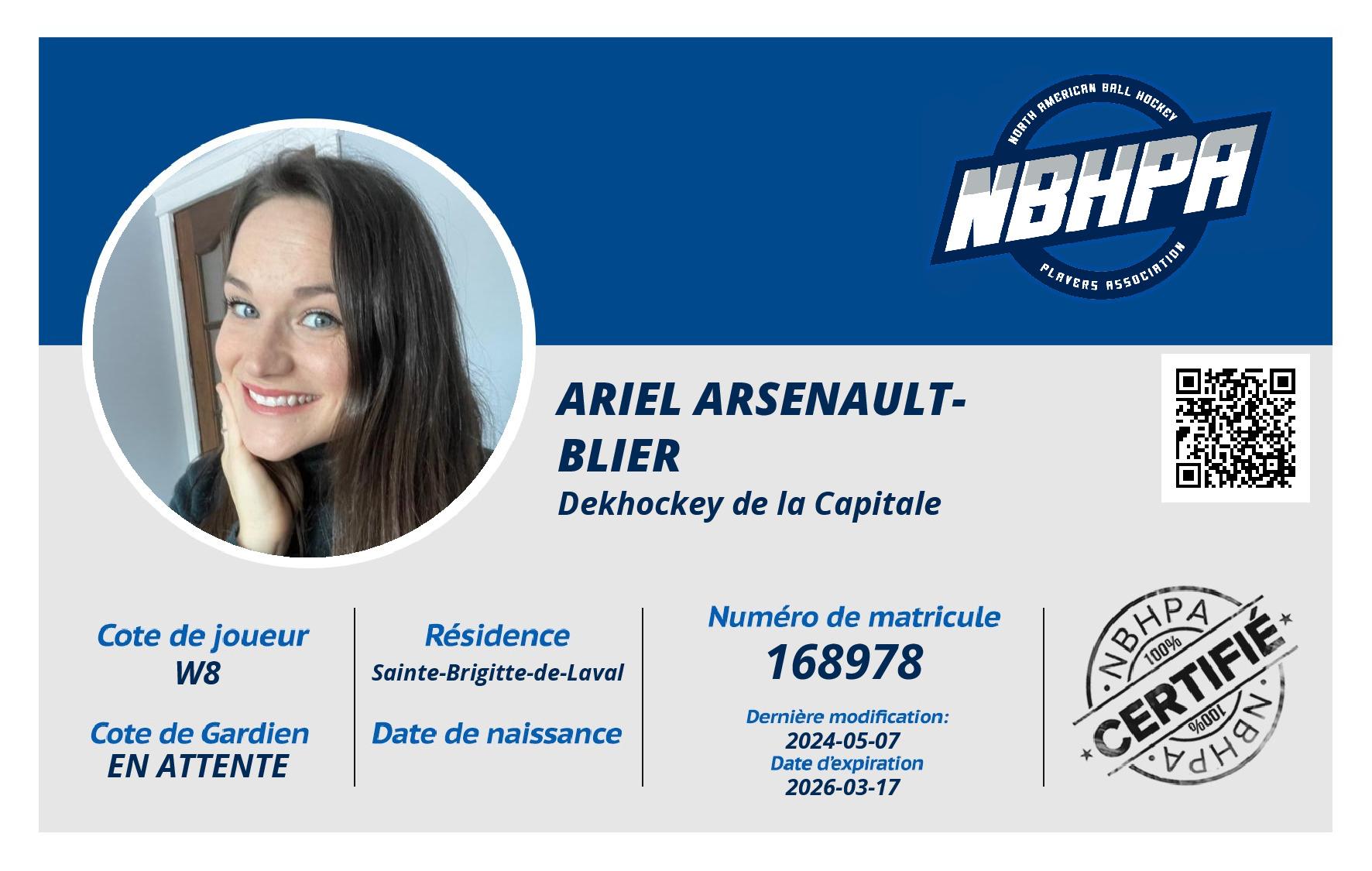 Ariel Arsenault-Blier