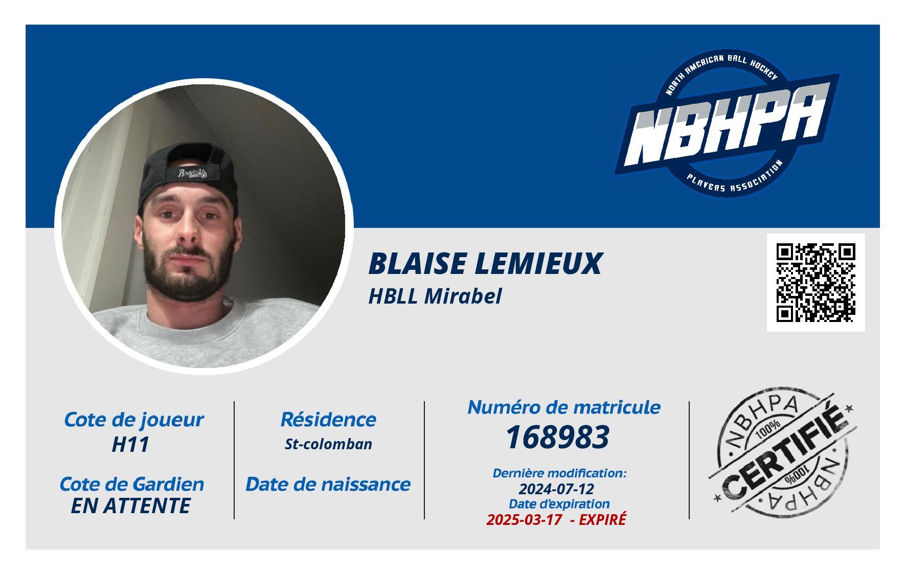Blaise Lemieux