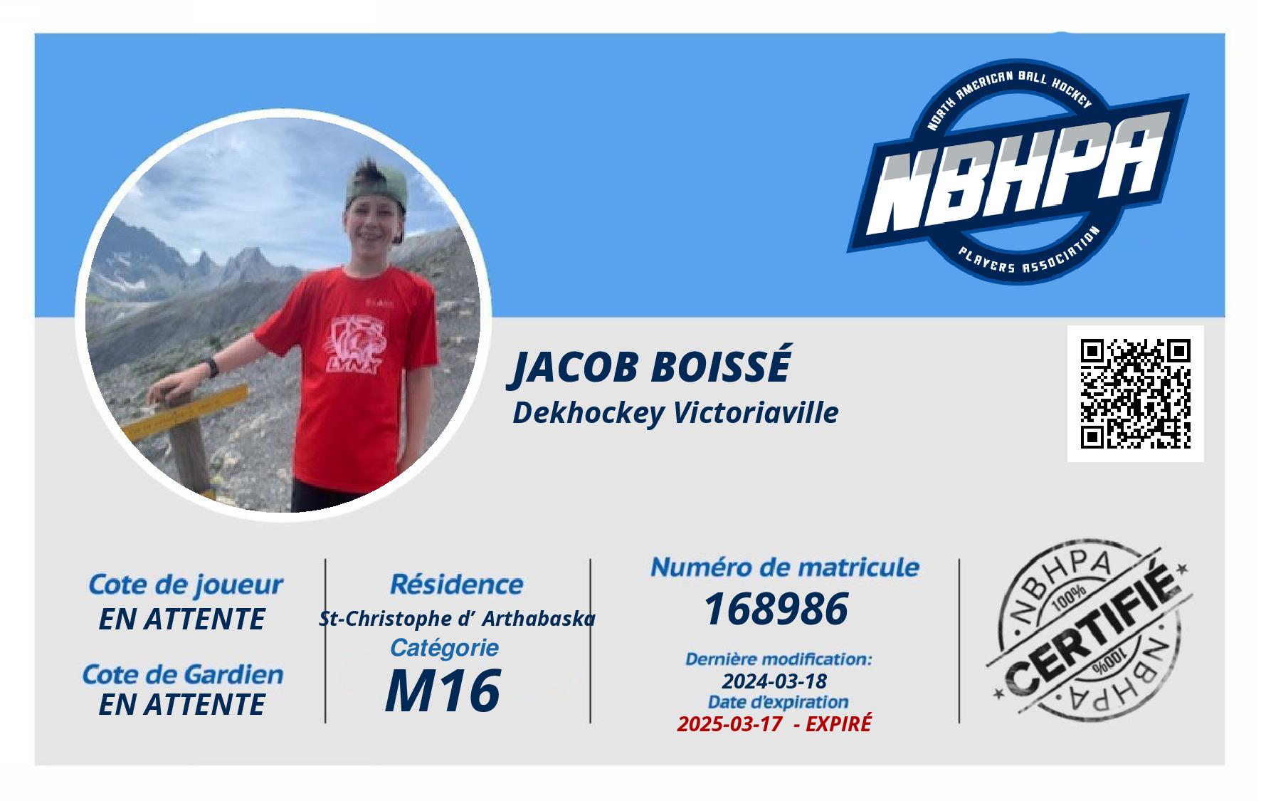 Jacob Boissé 