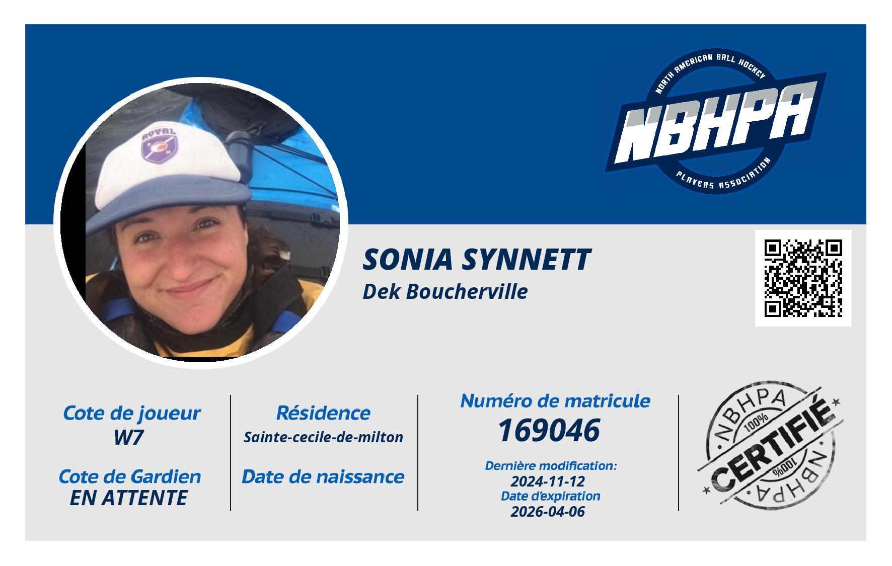Sonia Synnett 