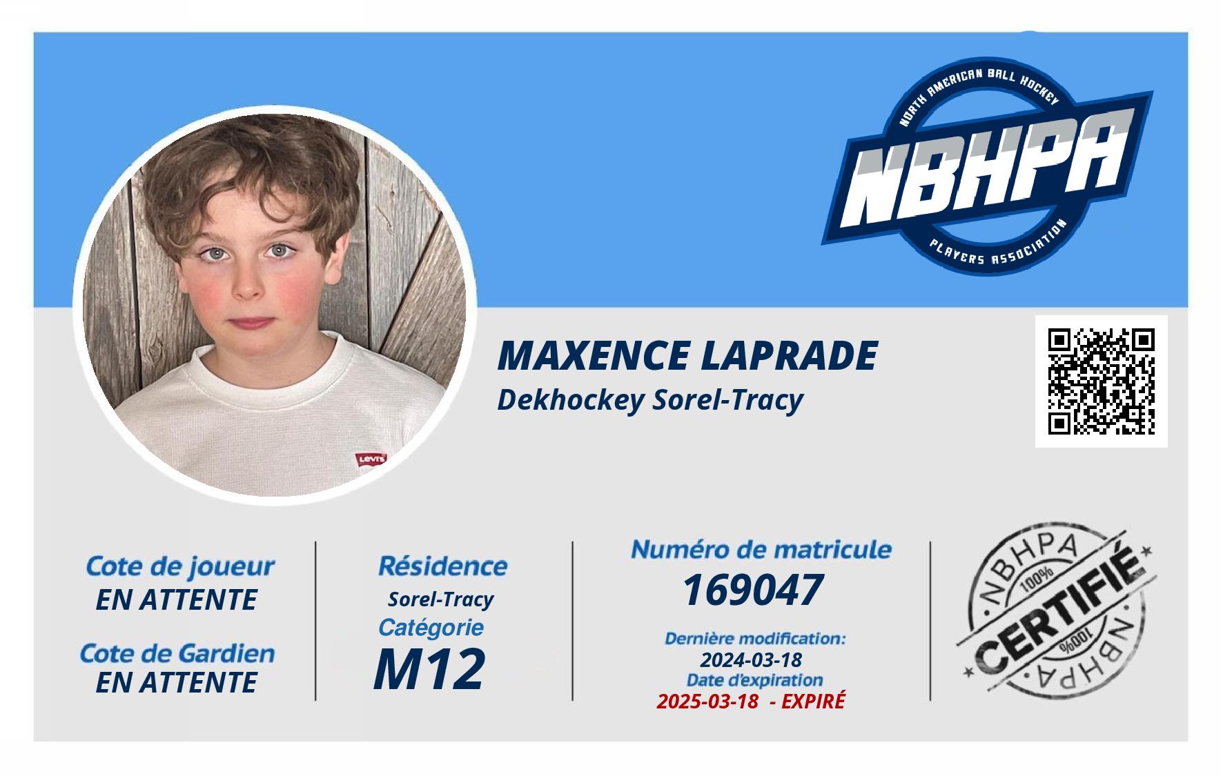 Maxence Laprade