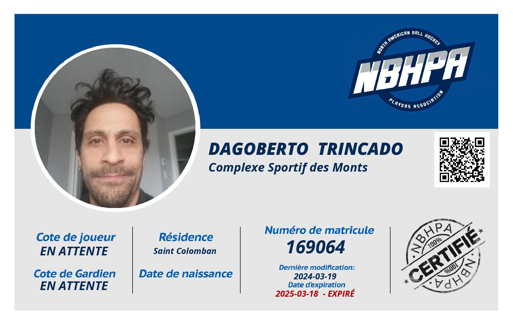 Dagoberto  Trincado 